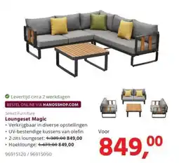 HANOS Select Furniture Loungeset Magic aanbieding