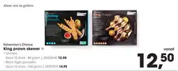 HANOS Fisherman's Choice King prawn skewer aanbieding