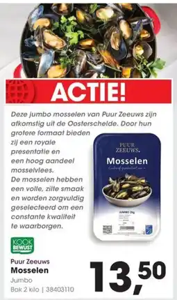 HANOS Puur Zeeuws Mosselen aanbieding