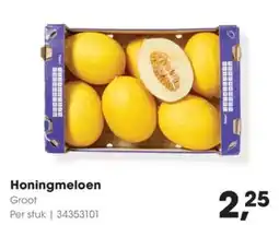 HANOS Honingmeloen aanbieding
