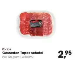 HANOS Porxas Gesneden Tapas schotel aanbieding