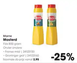 HANOS Marne mosterd aanbieding