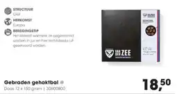 HANOS Van der Zee gebraden gehaktbal aanbieding