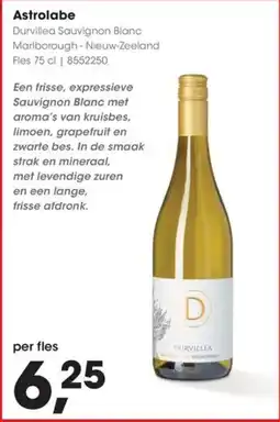 HANOS Astrolabe Durvillea Sauvignon Blanc aanbieding
