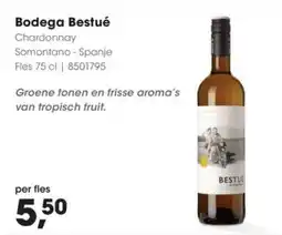 HANOS Bodega Bestué Chardonnay aanbieding