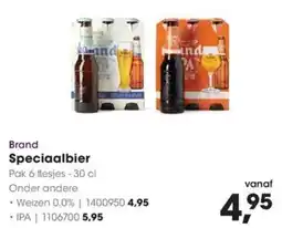 HANOS Brand Speciaalbier aanbieding