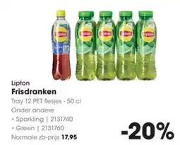 HANOS Lipton Frisdranken aanbieding