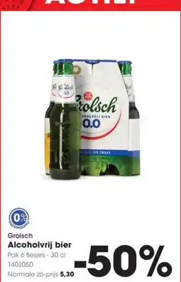 HANOS Groesch Alcoholvrij bier aanbieding