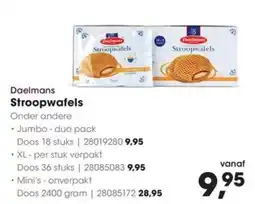 HANOS Daelmans Stroopwafels aanbieding