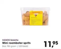 HANOS Hanos selektie mini roomboter sprits aanbieding