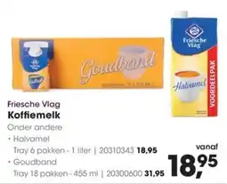 HANOS Friesche Vlag Koffiemelk aanbieding