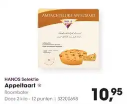 HANOS HANOS Appeltaart aanbieding