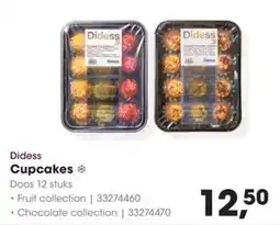 HANOS Didess Cupcakes aanbieding