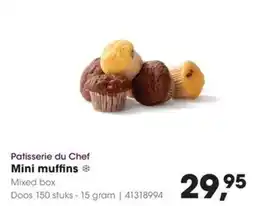 HANOS Patisserie du Chef Mini muffins aanbieding