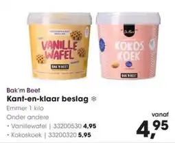 HANOS Bak'm Beet Kant-en-klaar beslag aanbieding