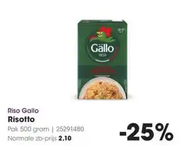 HANOS Riso Gallo Risotto aanbieding