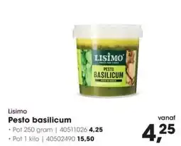 HANOS Lisimo Pesto basilicum aanbieding