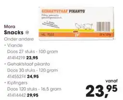 HANOS Mora Gehaktstaaf pikanto aanbieding