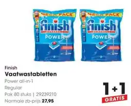 HANOS Finish Vaatwastabletten aanbieding