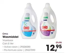 HANOS Omo Wasmiddel aanbieding