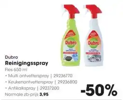 HANOS Dubro Reinigingsspray aanbieding