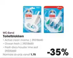 HANOS Eend toiletblokken aanbieding