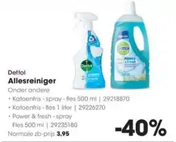 HANOS Dettol Allesreiniger aanbieding