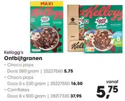 HANOS Kellogg's Ontbijtgranen aanbieding
