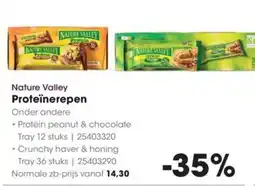 HANOS Nature valley proteïnerepen aanbieding