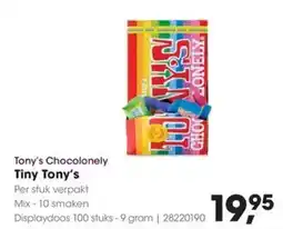 HANOS Tony's Chocolonely Tiny Tony's aanbieding