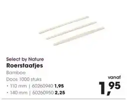HANOS Select by Nature Roerstaafjes aanbieding