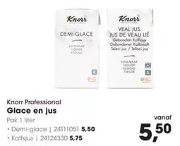 HANOS Knorr Professional Glace en jus aanbieding