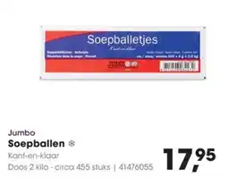 HANOS Jumbo Soepballen aanbieding