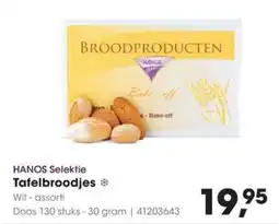 HANOS hanos selektie tafelbroodjes aanbieding