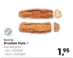 HANOS Bussing B'rustiek Flute aanbieding