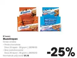 HANOS B'tween Mueslirepen aanbieding
