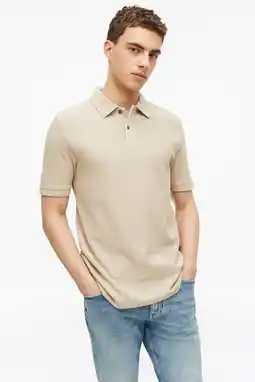 Wehkamp s.Oliver regular fit polo - beige aanbieding