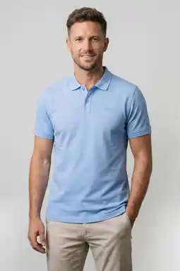 Wehkamp Cars regular polo blauw aanbieding