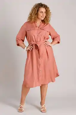Wehkamp Yest Curve blousejurk zalm aanbieding