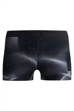 Wehkamp Speedo EnduraFlex zwemboxer Valmilton zwart/grijs aanbieding