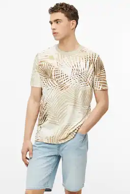 Wehkamp s.Oliver regular fit T-shirt - beige aanbieding