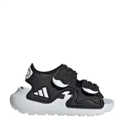 Wehkamp adidas Sportswear AltaSwim 3 sandalen zwart/wit aanbieding