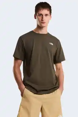 Wehkamp The North Face T-shirt Evolution Simple Dome groen aanbieding