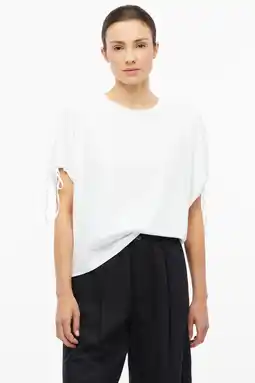 Wehkamp s.Oliver relaxed fit top met vleermuismouwen - wit aanbieding