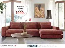 INHOUSE Hoekbank Kayala aanbieding