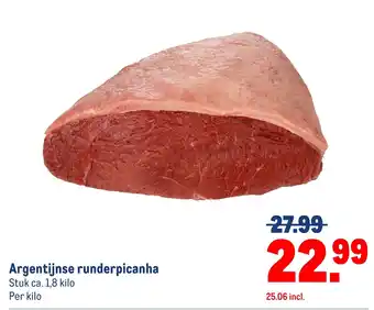 Makro Argentijnse runderpicanha aanbieding