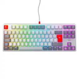 Action Cherry XTRFY mechanisch gamingtoetsenbord K4V2 RGB TKL Retro aanbieding
