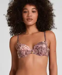 Hunkemoller Hunkemöller Voorgevormde Beugel Bikinitop Ibiza Paars aanbieding