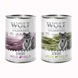 Zooplus 12x400g Senior Wolf of Wilderness Hondenvoer aanbieding