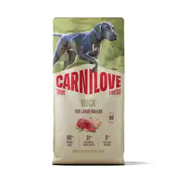 Zooplus Carnilove True Fresh Grote Rassen Eend - 12 kg aanbieding